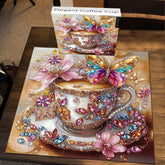 Elegant Coffee Cup Jigsaw Puzzle 1000 Pieces